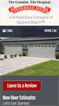 Mobile Screenshot of overheaddoordaytona.com